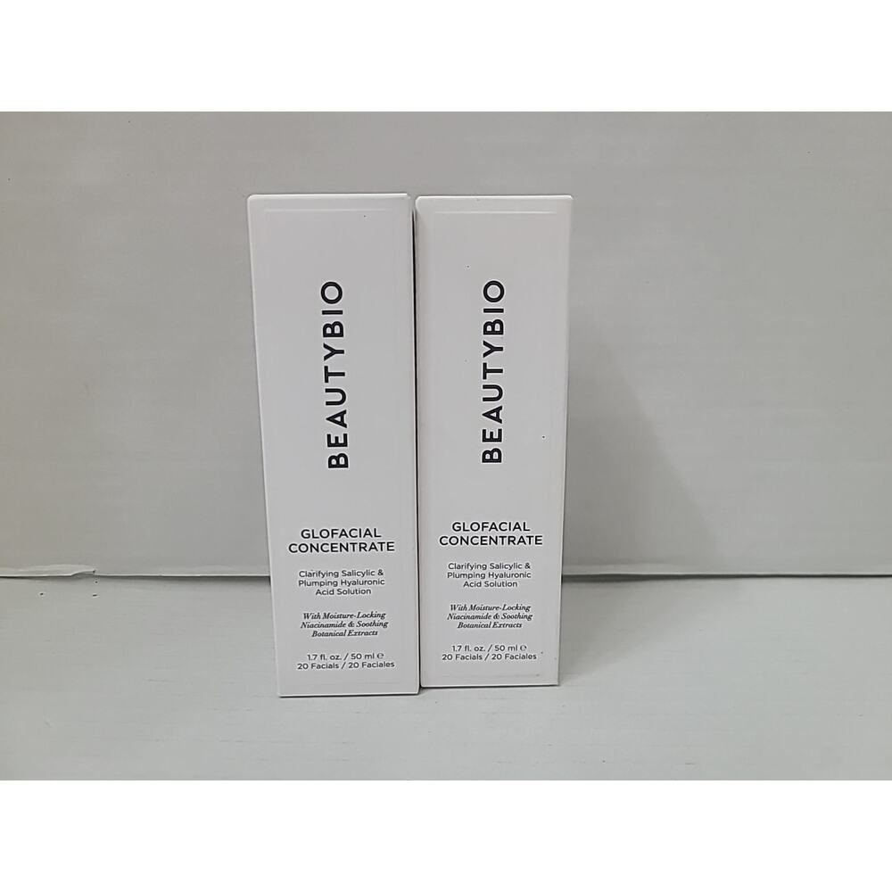 2. Beautybio Glofacial Concentrate Clarifying Plumping Hyaluronic 1.7 oz